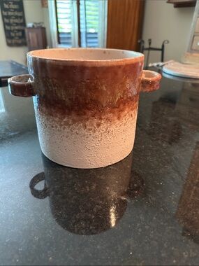 Antique  Brown Glazed stoneware
